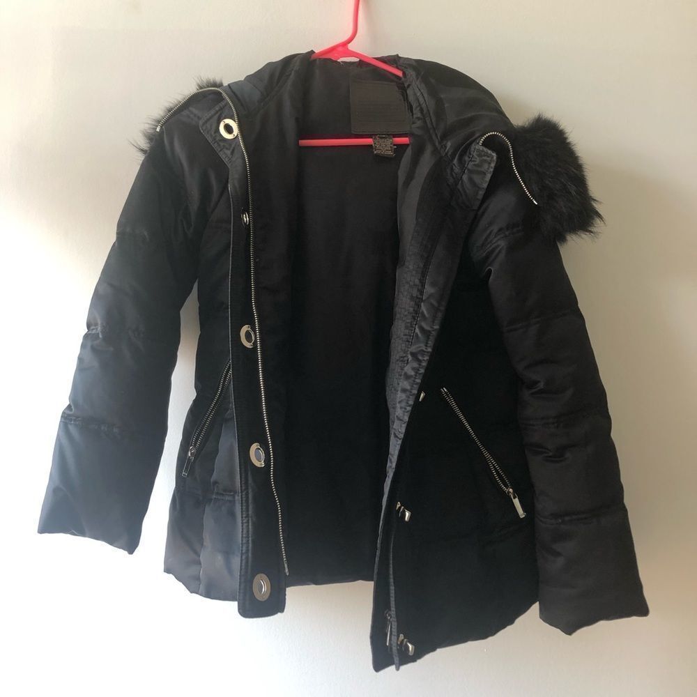 Coach Black Puffer Jacket Size Xs - image 2